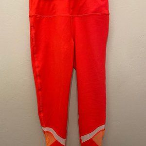 *Never Used* Reebok Orange 7/8 Tight